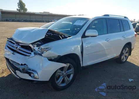 2013 Toyota Highlander Limited V6 from USA, damaged, VIN 5TDDK3EH4DS218859